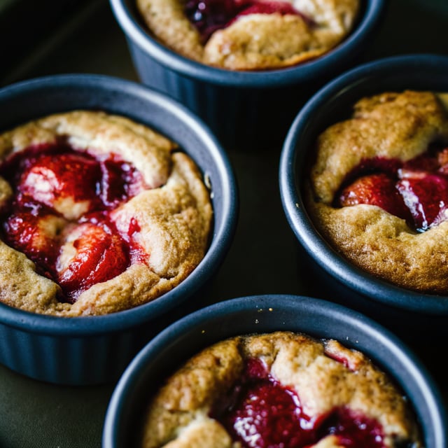 Strawberry Breakfast Cakes