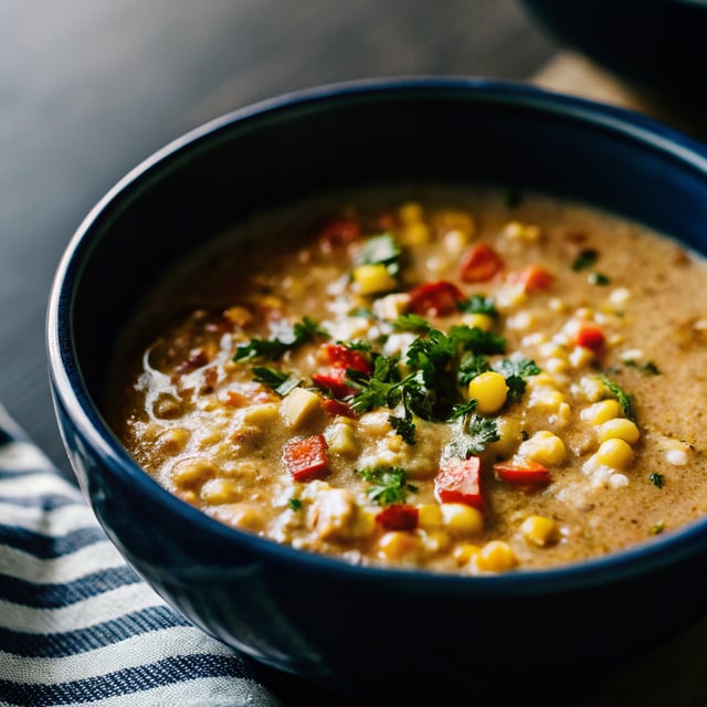 Summery Chipotle Corn Chowder