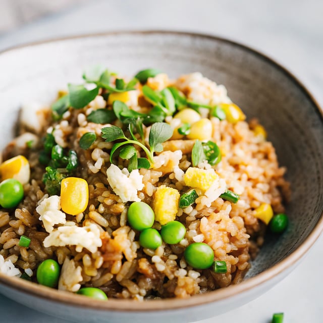 The Best 10 Minute Veggie Fried Rice