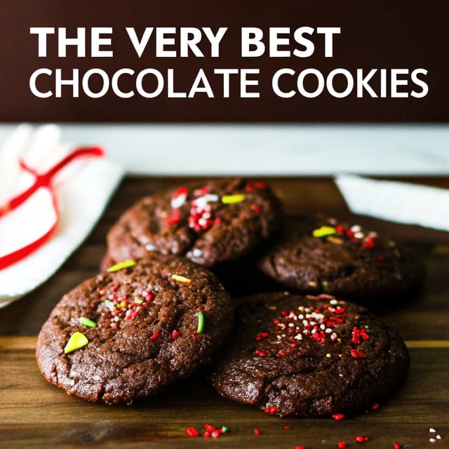 The Very Best Chocolate Cookies
