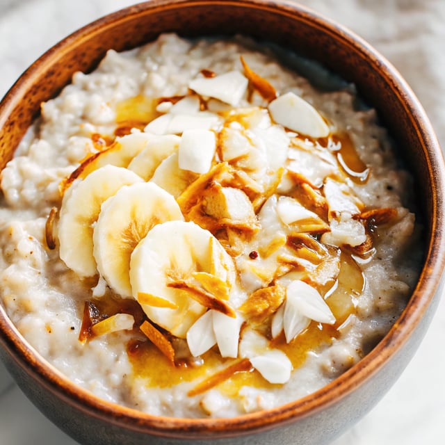 Toasted Coconut Breakfast Porridge