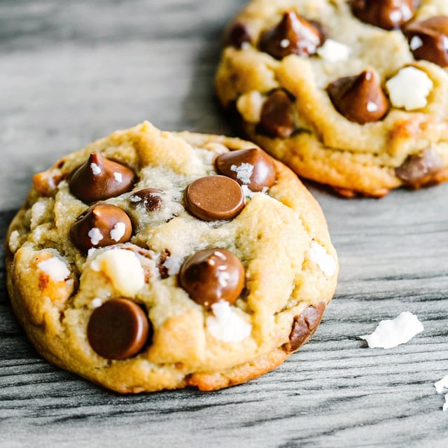 Two Huge Chocolate Chip Cookies