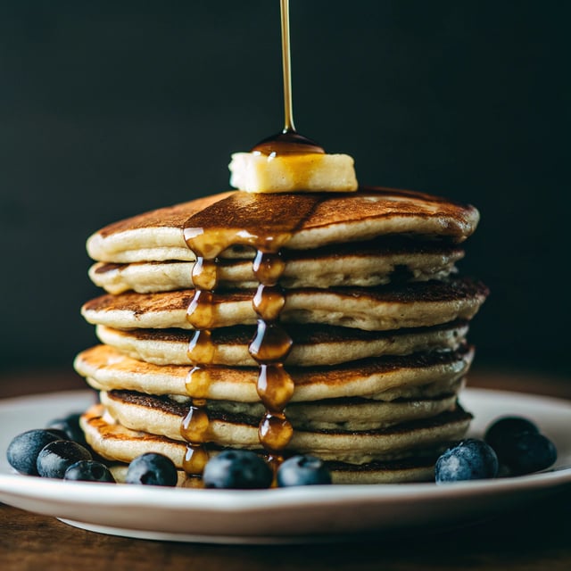 Whole Wheat Pancakes for Two