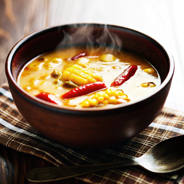 Corn Chowder with Chilies