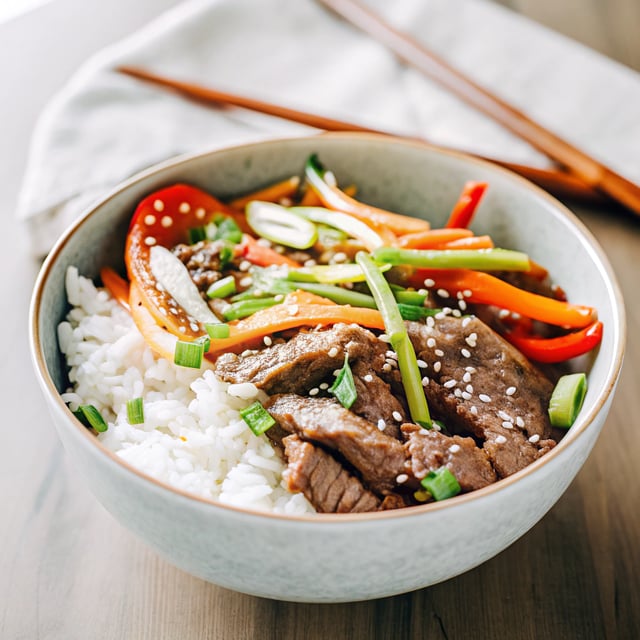 Asian Beef Bowls