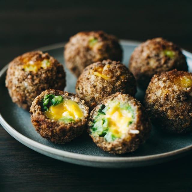 Baked Broccoli Cheese Balls