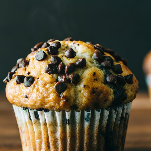 Best Chocolate Chip Muffin