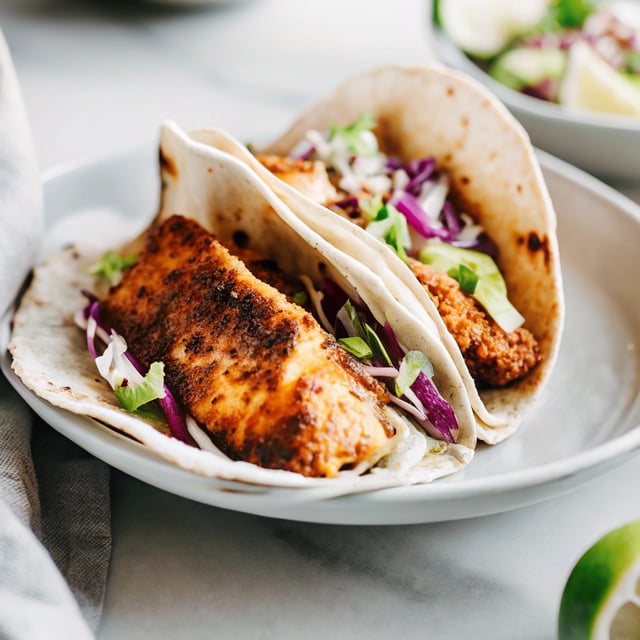 Blackened Fish Tacos