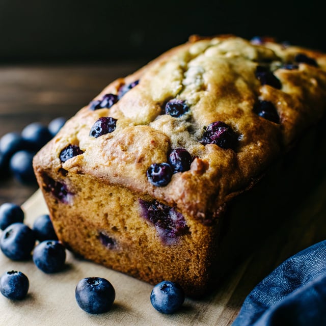 Blueberry Bread Loaf