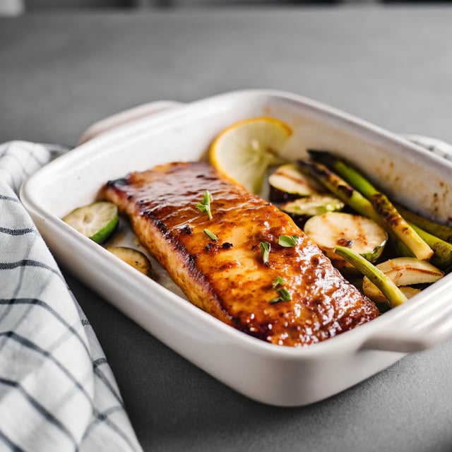 Brown Sugar Broiled Salmon
