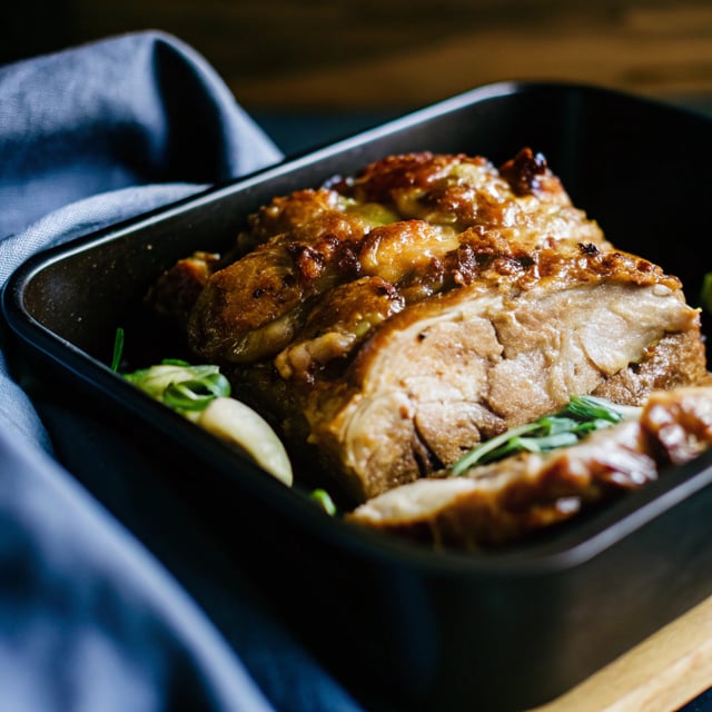 Brown Sugar Garlic Butter Pork Roast