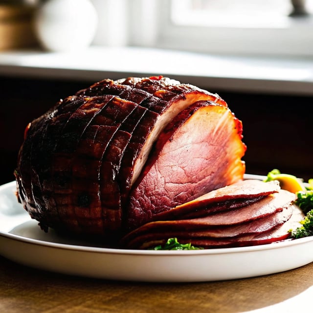 Brown Sugar Glazed Ham