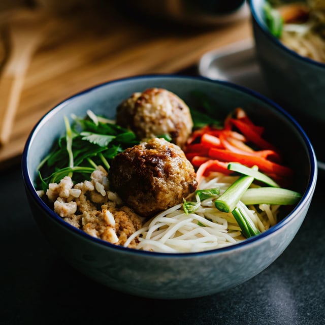 Bun Cha - Vietnamese Meatballs