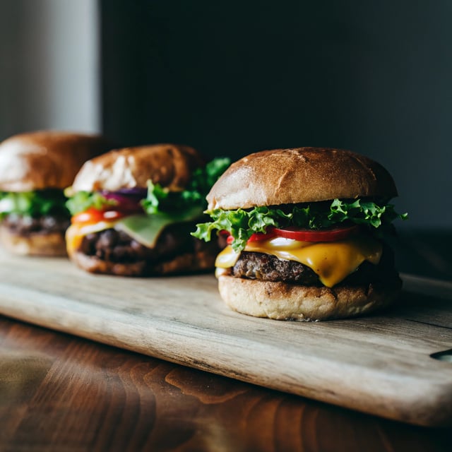 Cheeseburgers (double or single)