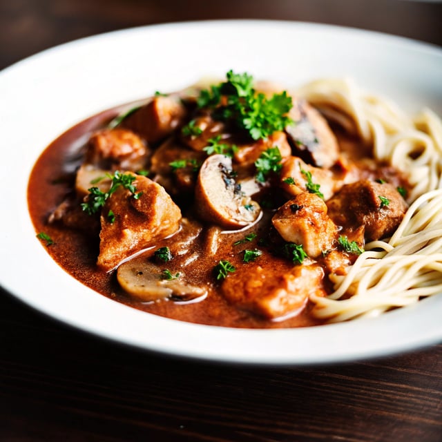 Chicken Stroganoff