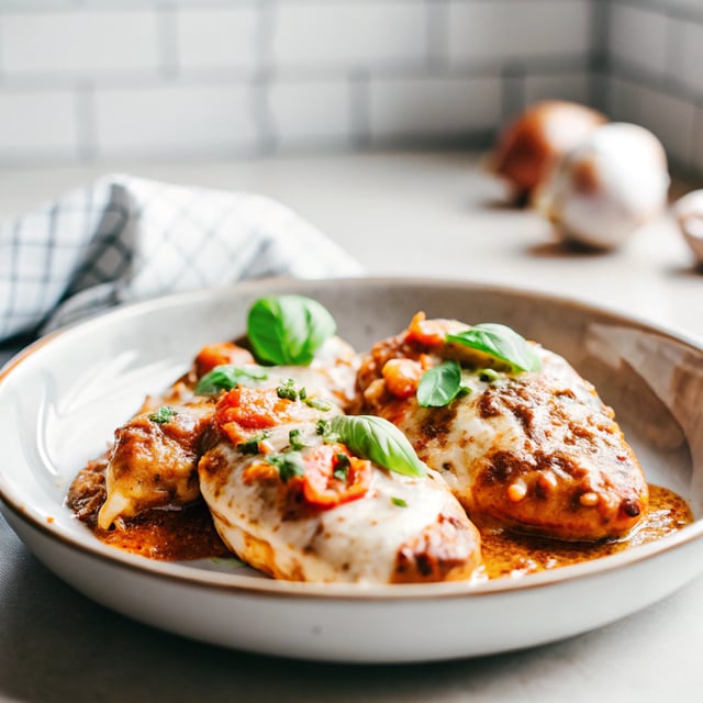 Chicken with Creamy Sun Dried Tomato Sauce