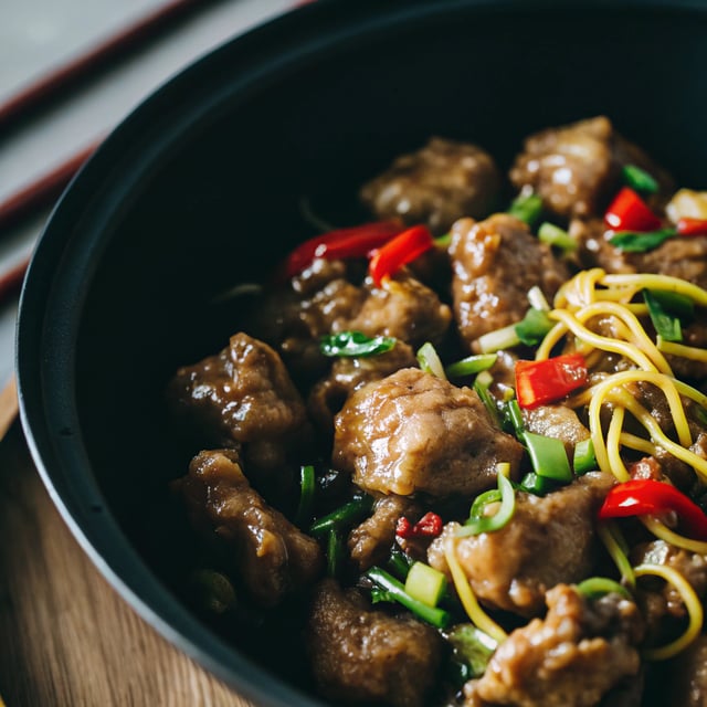 Chinese Satay Chicken Stir Fry