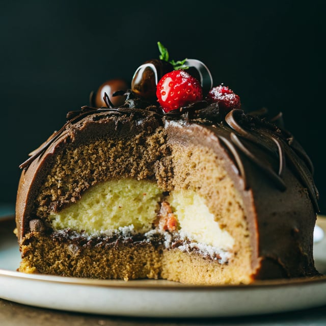 Chocolate Custard Cake