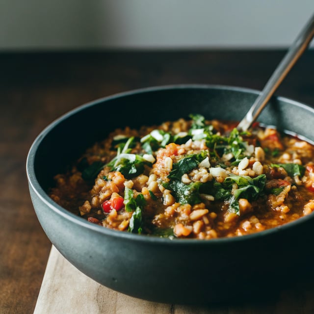 Chorizo & Kale Risotto