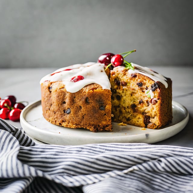 Christmas Cake - EASY moist fruit cake