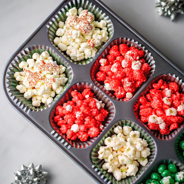 Christmas Popcorn Candy