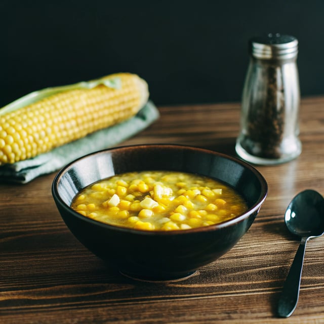 Cold Corn Soup for Summer