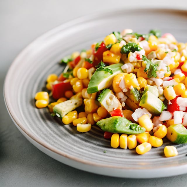 Corn Salad with Avocado