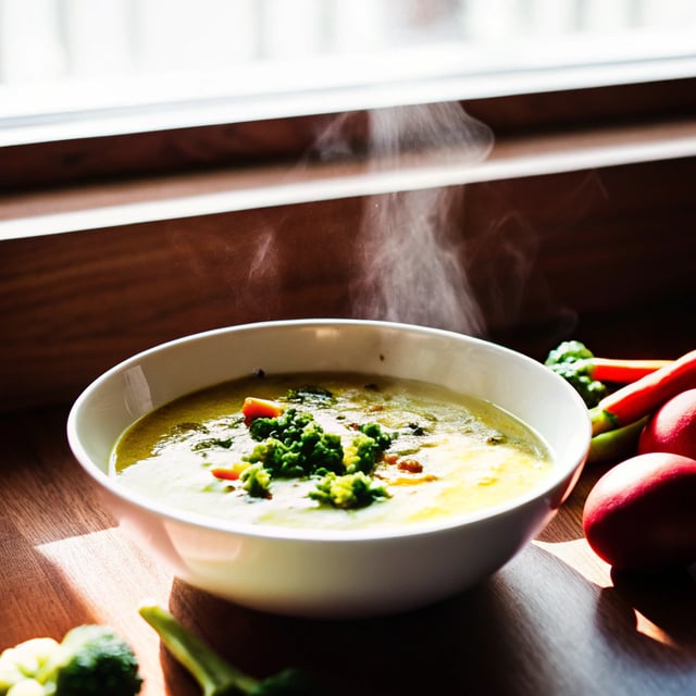 Creamy Healthy Broccoli Soup