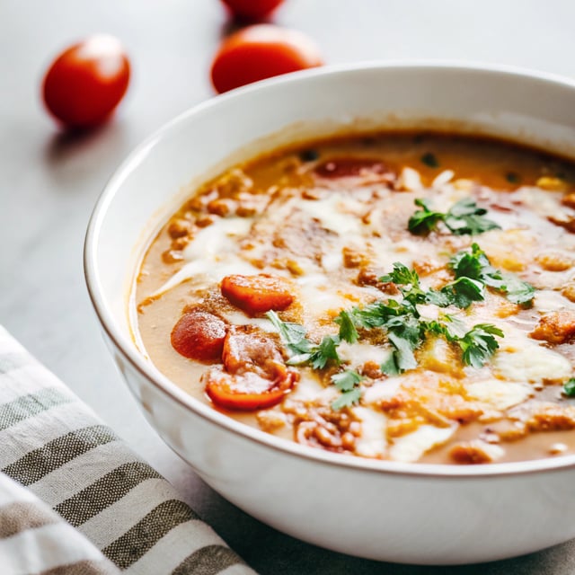 Creamy Tomato Bean Soup