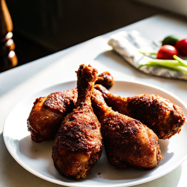 Crispy Baked Chicken Drumsticks