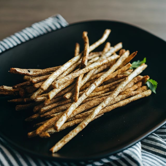 Crispy potato straws (Pommes Paille)