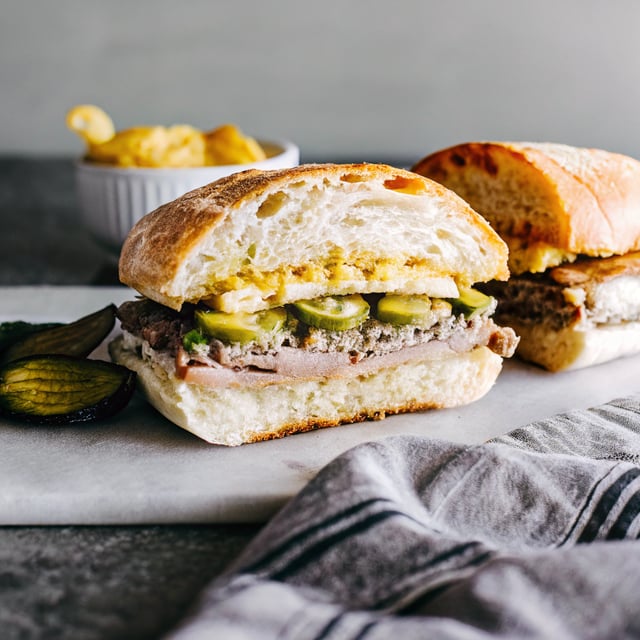 Cuban Pork Sandwich (Cubanos) from Chef Movie