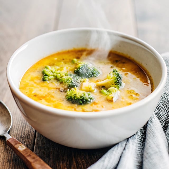 Easy Broccoli Cheese Soup