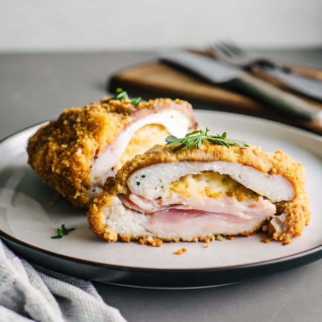 Easy Chicken Cordon Bleu