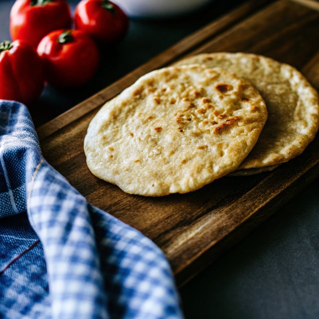 Easy Soft Flatbread (No Yeast)