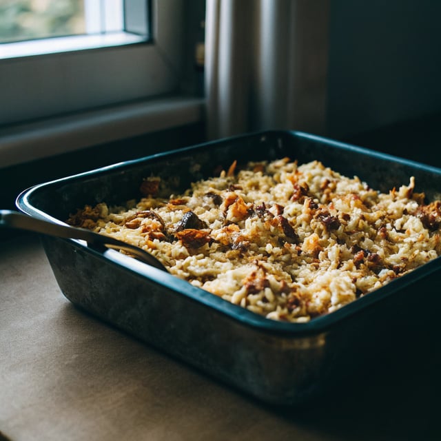 Emergency "Dump 'n Bake" Fried Rice