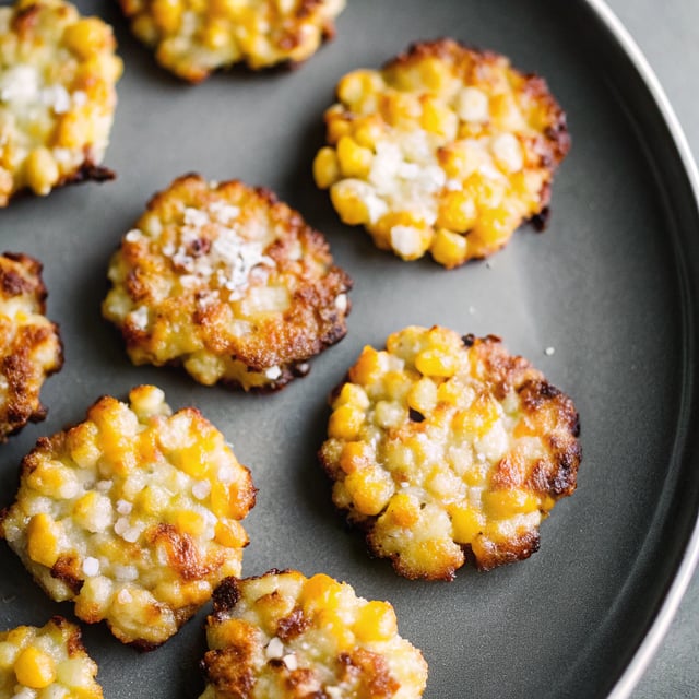 Extra Crispy Corn Fritters