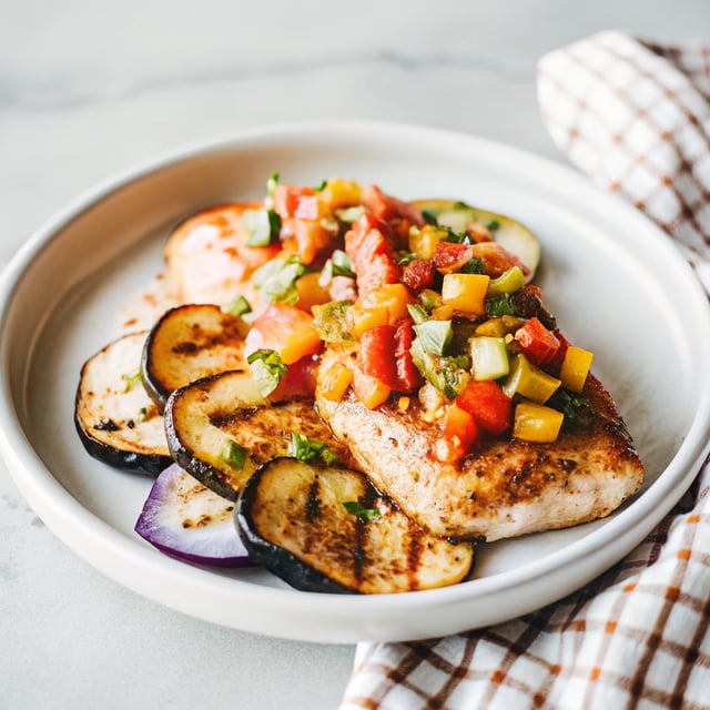 Fish with Spicy Salsa