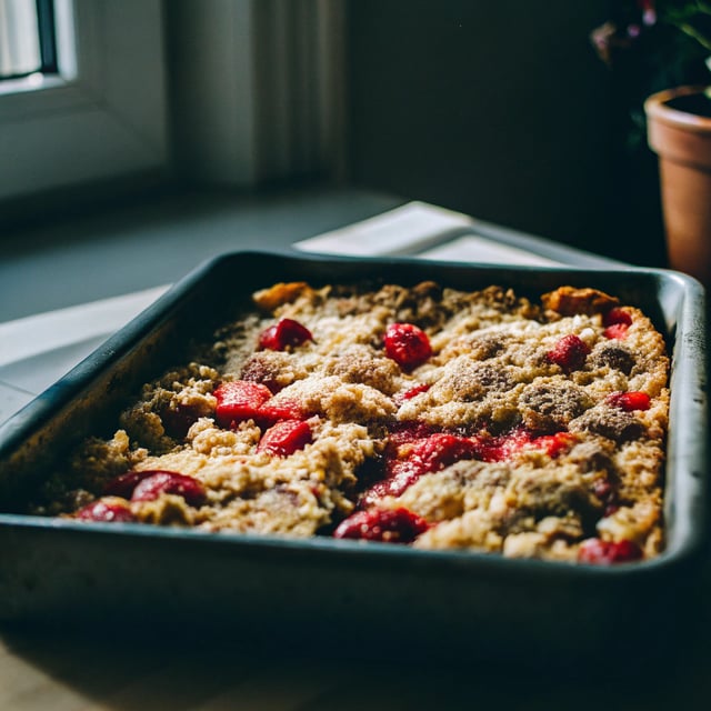 Fresh Strawberry Bars