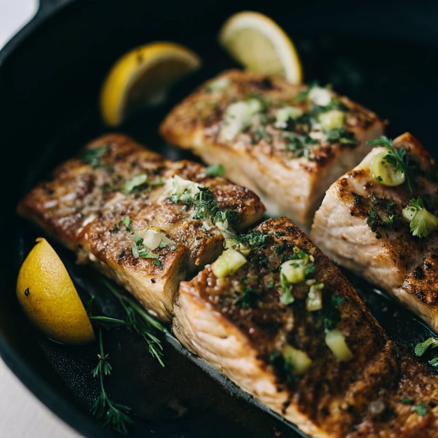 Garlic Butter Salmon recipe