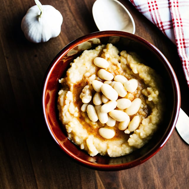 Garlic White Bean Mash In A Flash