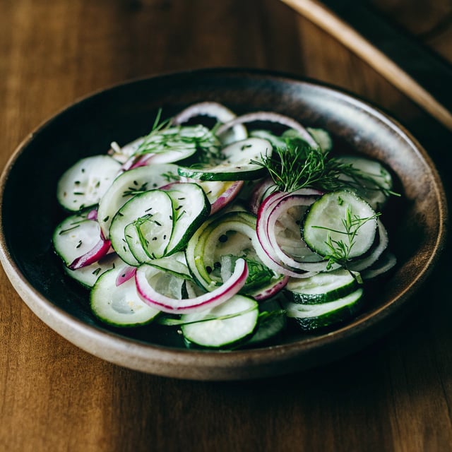 German Cucumber Salad