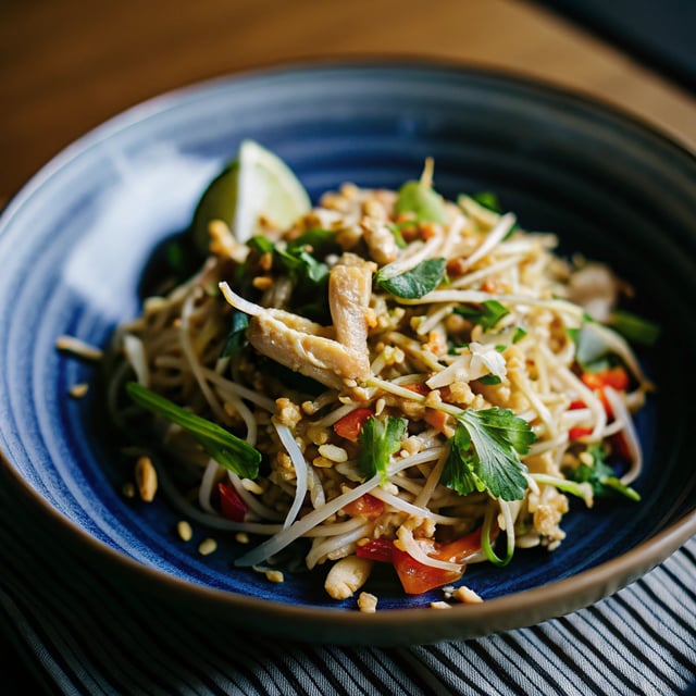 Glass noodle salad (cellophane / bean thread noodles)