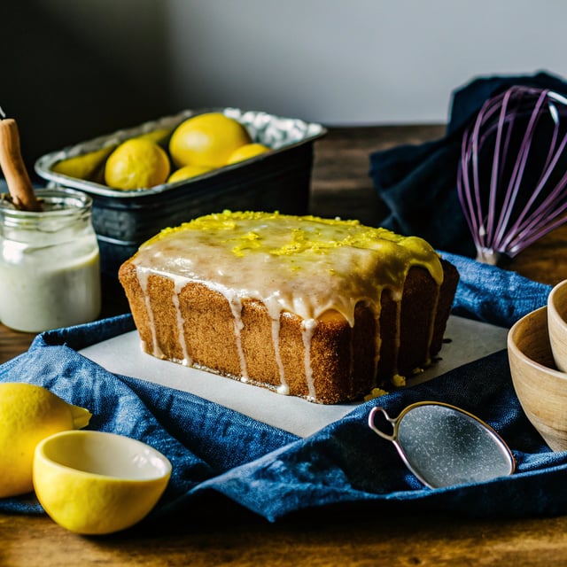 Glazed Lemon Cake recipe