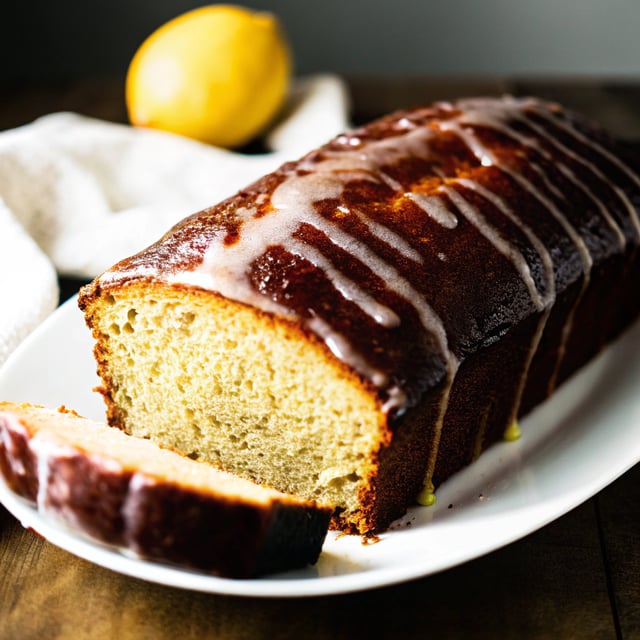 Glazed lemon loaf