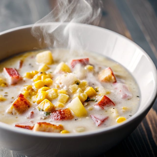 Ham and Corn Chowder with Potato