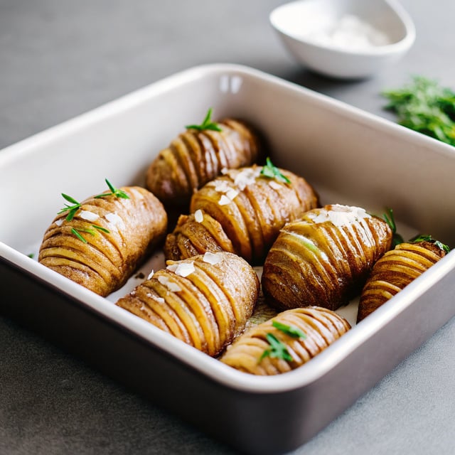 Hasselback potatoes