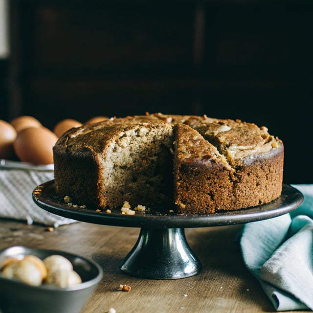 Hazelnut Olive Oil Cake (GF, DF)