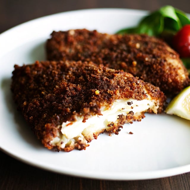 Healthy Parmesan Garlic Crumbed Fish