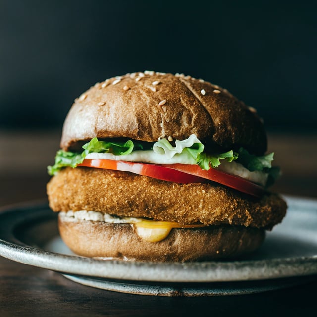 Homemade Filet-O-Fish Burger (BAKED!)